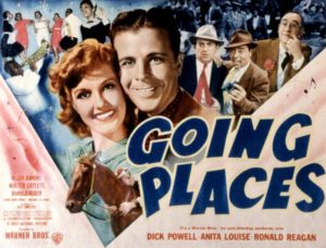 Poster for “Going Places”—shown at the Eureka Theater’s grand opening, March 4th, 1939